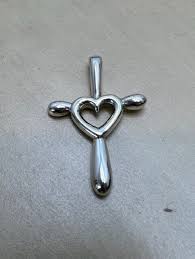 Retired James Avery 925 Sterling Silver Eternal Love Cross ...
