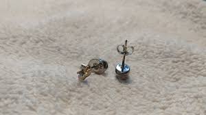 935 Sterling Silver Diopside Stone Stud Earrings | eBay