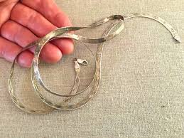 RMN Silver tone Heart Pendant W/ Clear Crystals & 15” Chain ...