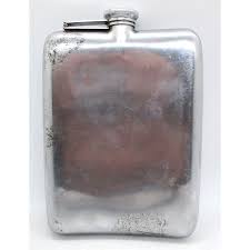 Lord Derby Dinner May 1930 Silverplate Flask | Chairish