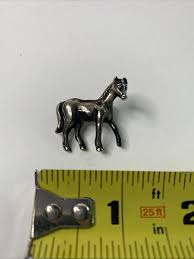 Silvertone Horse pin | eBay