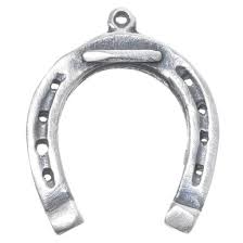Sterling Silver Horseshoe Charm Dangle 36200