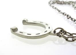 Bent Larsen Horseshoe Pewter Pendant 30 X 24 Mm - With Chain ...