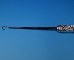 Dresden by Whiting Sterling Silver Boot Hook #4236 9 1/2 ...