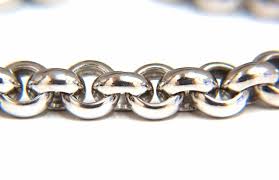 88 Gram 18 Karat 1.00 Carat Diamonds Venetian Link Circles Necklace For Sale at 1stDibs | venetian link necklace