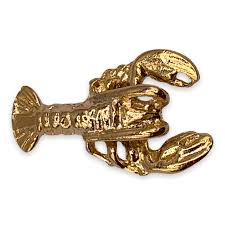 Lobster Lapel Pin | Lobster Apparel | StockPins.com