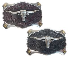 Leather Longhorn Buckle – Buckle and Hide Leather LLC
