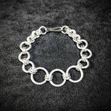 SOS Bracelet - Aluminum Chainmaille Jewelry - Etsy