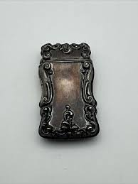 Vintage Sterling Silver Match Holder | eBay