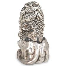 Sold at Auction: Yaacov Heller, Yaacov Heller (Israeli, b.1941-) Sterling Silver Lion