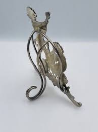 Antique Sterling Silver Putti Popping Champagne Design Menu Holder | eBay