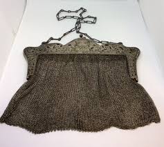 Victorian Sterling Silver Mesh Purse 218.4grams | eBay