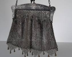 Vintage Chainmail Mesh Purse - Etsy