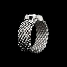 Tiffany & Co. 18K White Gold Estate Diamond Heart Somerset ...