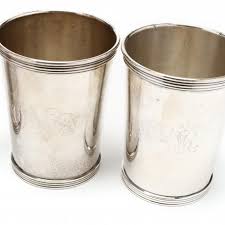 Set of Eight Sterling Silver Mint Julep Cups by International Silver Co. (Lot 1139 - April Estate Jewelry & Sterling SilverApr 22, 2021, 10:00am)