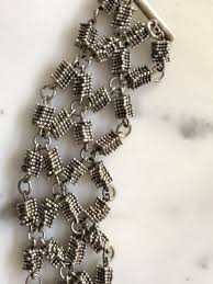 Michael Dawkins Interesting Silver Bracelet Signed NWOT | eBay