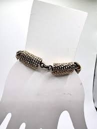 Fabulous Vtg Bergere Goldtone Cylinder Bracelet | eBay