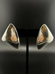 Vintage Sterling Taxco Mexico Signed Alicia Asymmetrical ...