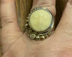 Sajen Goddess Sterling Silver Ring Adjustable Size 7 - Etsy