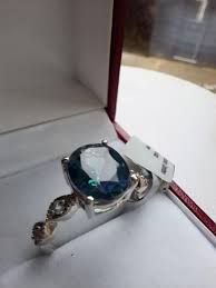 Sterling Silver Mystic Neptune Garden Topaz Ring - Etsy