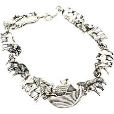 Kabana Noah's Ark Bible Charm Bracelet Sterling Silver ...