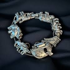 Vintage | Jewelry | Vintage Silver Tone Noahs Ark Sliding ...