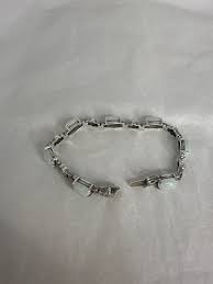 Light Green Jade Marcasites Bracelet Made Thailand 925 Sterling Silver Length 7.75” Opened New Hallmark A Thailand 925 - Etsy