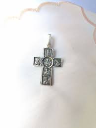 Sterling Silver Orthodox Cross Necklace: Jesus Christ ...