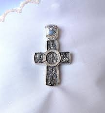 Silver Cross Pendant, Cross Necklace, Cross Pendant, 925 ...