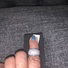 Cubic Zirconia Pav'e Band Ring In Sterling Silver Size 7 | eBay