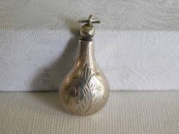 Reserved Sterling Silver 925 Etched Perfume Bottle Pendant ...