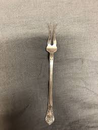 sterling silver Vintage Chateau Rose 2 Prong Fork | eBay