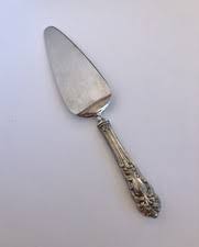 Post - 1940 Cake/Pie Server Antique US Silver-Plated Flatware for sale | eBay