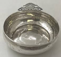 Edward Winslow Early 18th Century Rare Silver Porringer For ...