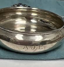 Tiffany & Co. VTG Sterling Silver Engraved Porringer Carved ...