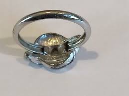 STUNNING LOVE KNOT ESTATE SIGNED AVON SILVER TONE SZ 7 RING!!! | eBay