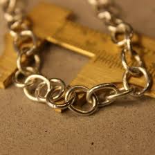 ITALY 925 STERLING SILVER CHARM BRACELET MARKED M 7 INCHES | eBay