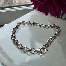 Vintage Napier Sterling Silver Heart Charm Bracelet - Etsy