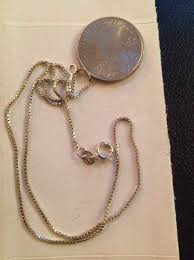 Sterling Silver 16" Necklace B62 | eBay