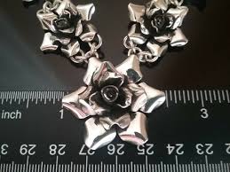 Erick's Sterling Silver Repose Rose Necklace Taxco.925 | eBay