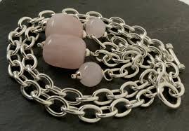 Vintage Heavy Sterling Silver T-bar Ring Necklace - Etsy