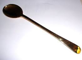Sheffield W A England Silver plated Gold Serving Salad Spoon ...