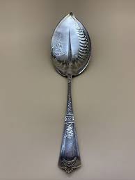 RARE VICTORIAN STERLING SILVER ANTIQUE FISH SERVER SLICE | eBay