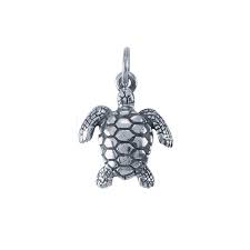 Sterling Silver Sea Turtle Charm - RioGrande