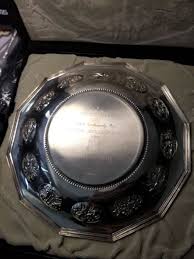 Gorham Sterling Silver Enamel Partridge In a Pear Tree Plate ...