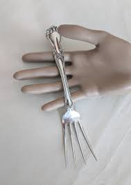 Gorham Sterling Cold Meat Serving Fork; 4 Splayed Tines, 7 1/2 Inches Long, 65 Grams - Etsy Denmark