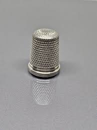 Antique Sewing Thimble Hallmarked 1921 JF James Fenton Size ...