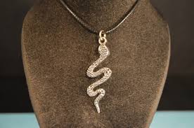 SNAKE - SERPENT CHARM NECKLACE Brand New! U.S.A. SELLER ...