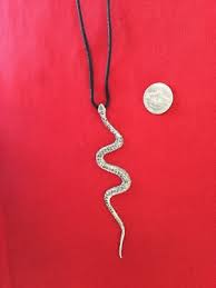 Marcasite 925 Silver Snake Pendant | eBay