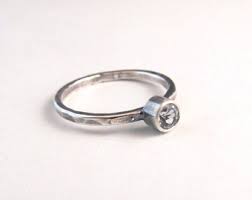 Gemstone Stacking Ring - Birthstone Ring - Mothers Ring ...